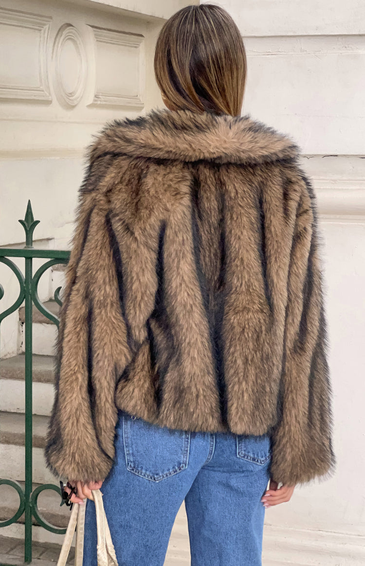 Faux Fur Jas Dames