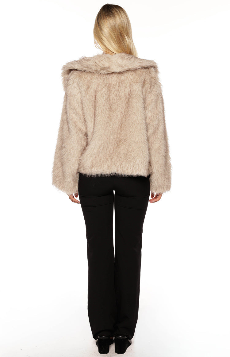 Faux Fur Jas Dames