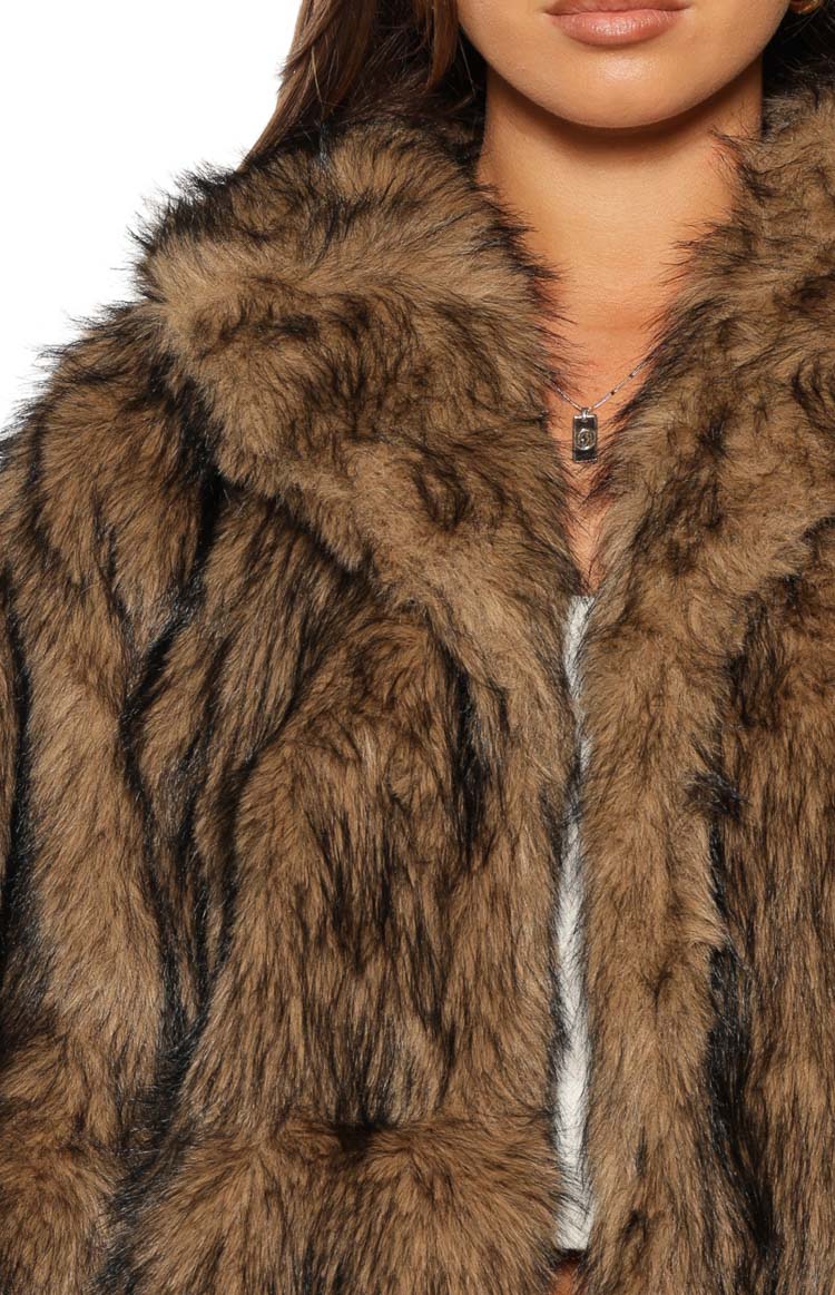 Faux Fur Jas Dames