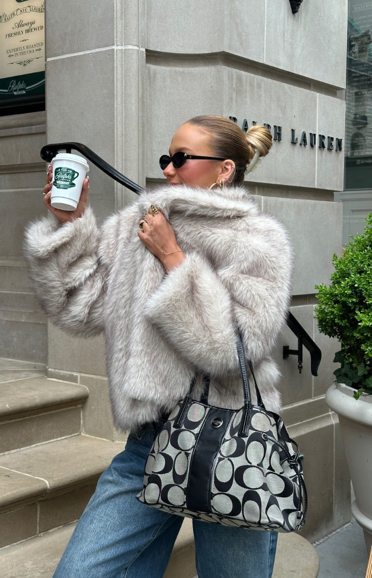Faux Fur Jas Dames