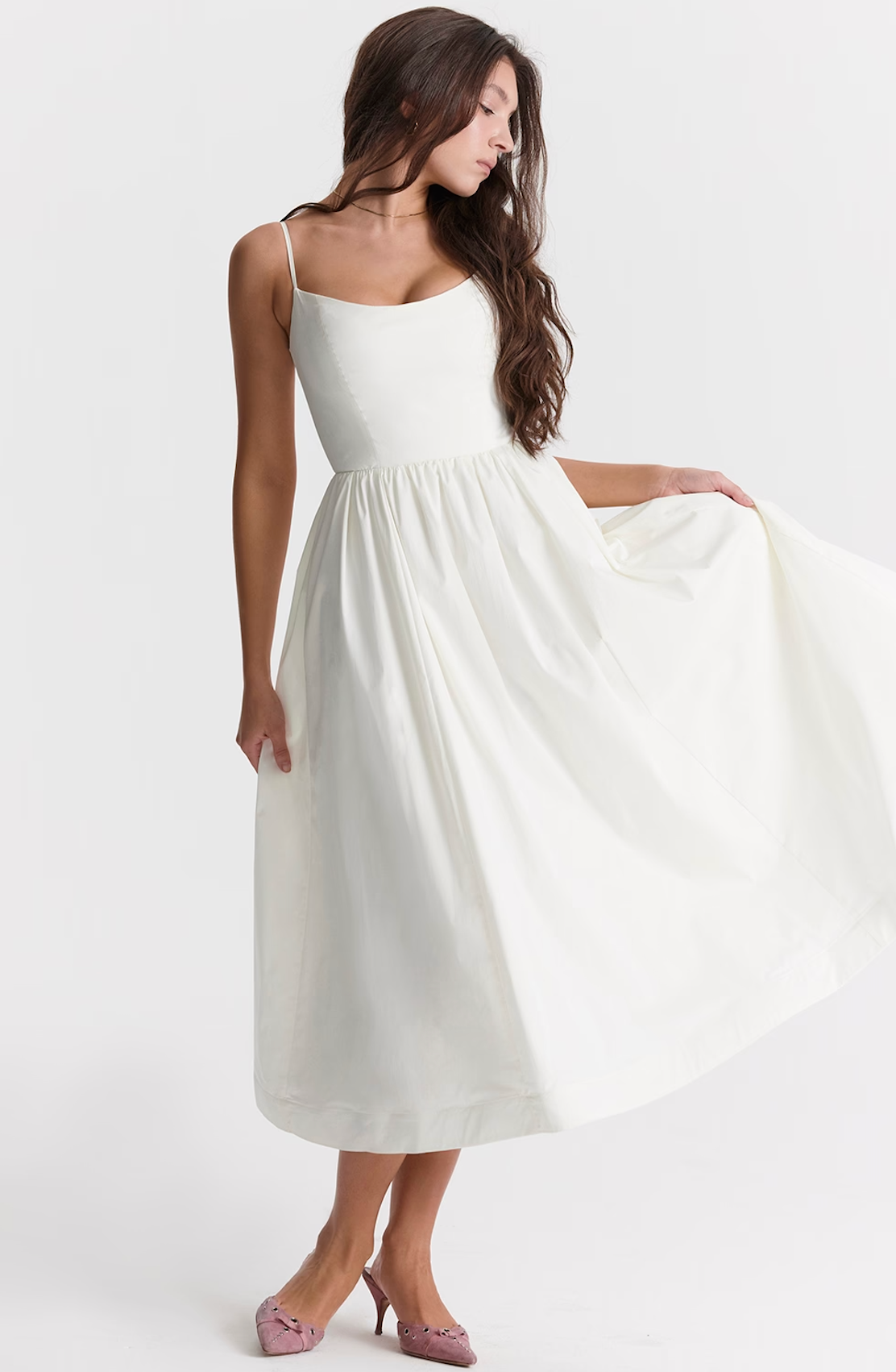 Midi Jurk A-Lijn – Zomerjurk Dames Elegant