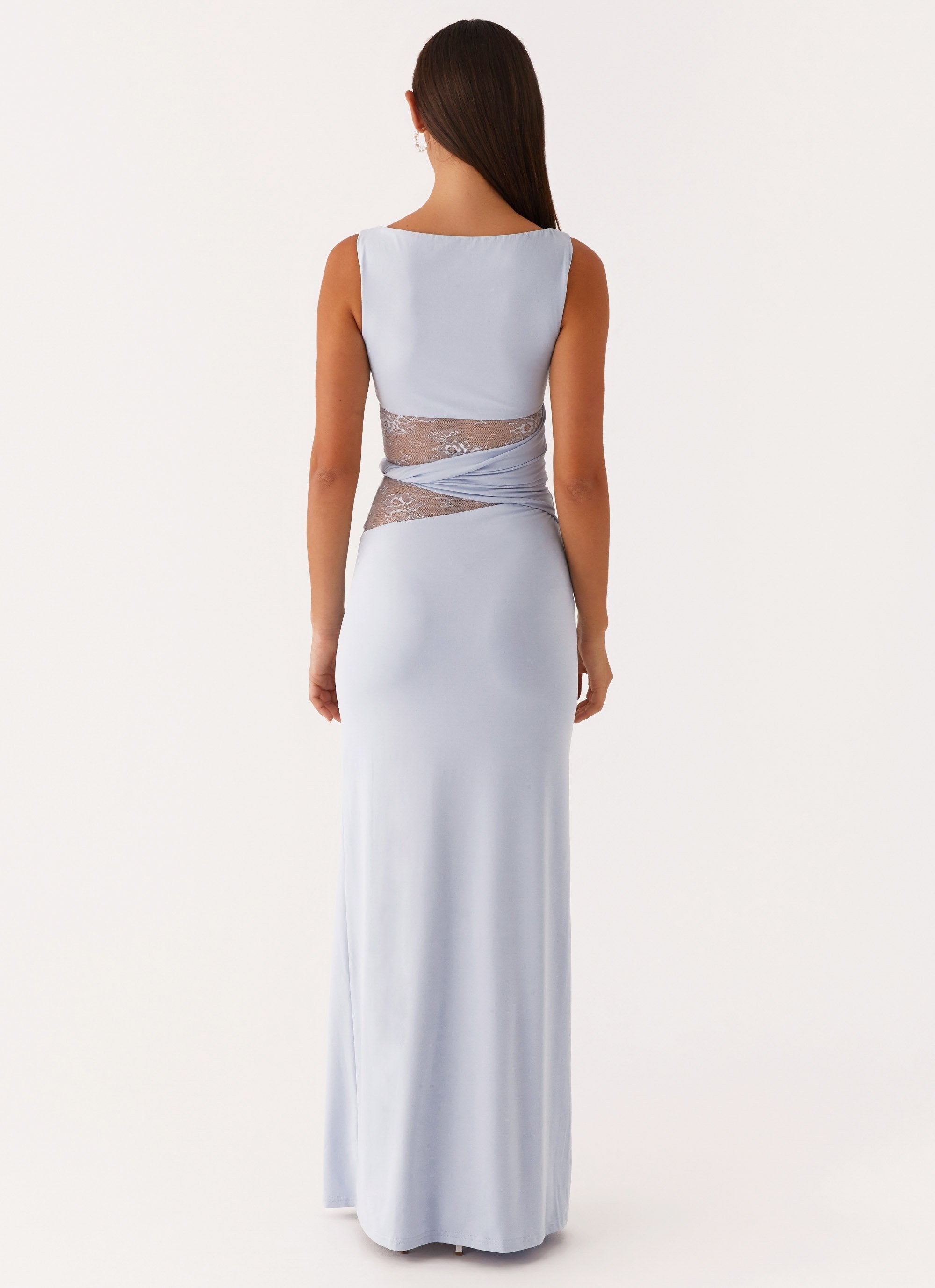Maxi Jurk Ronde Hals – Kant Zomerjurk Dames