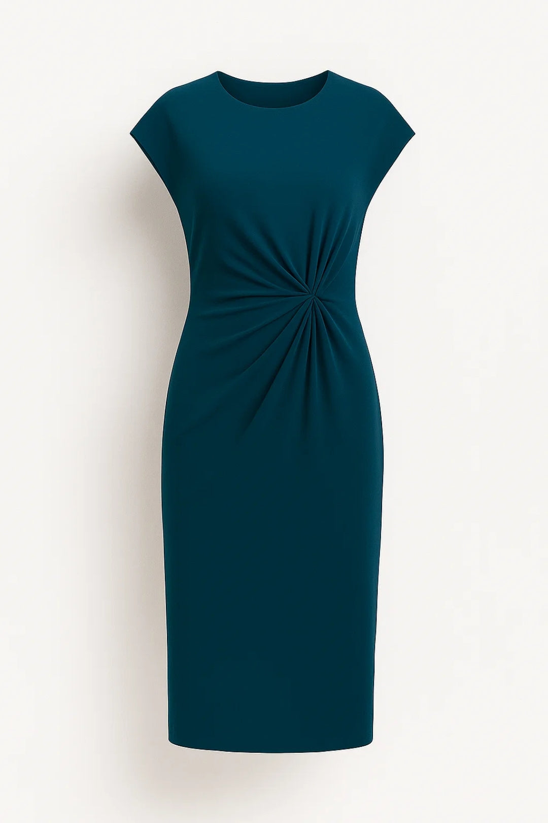 Midi Jurk Mouwloos – Asymmetrische Zomerjurk