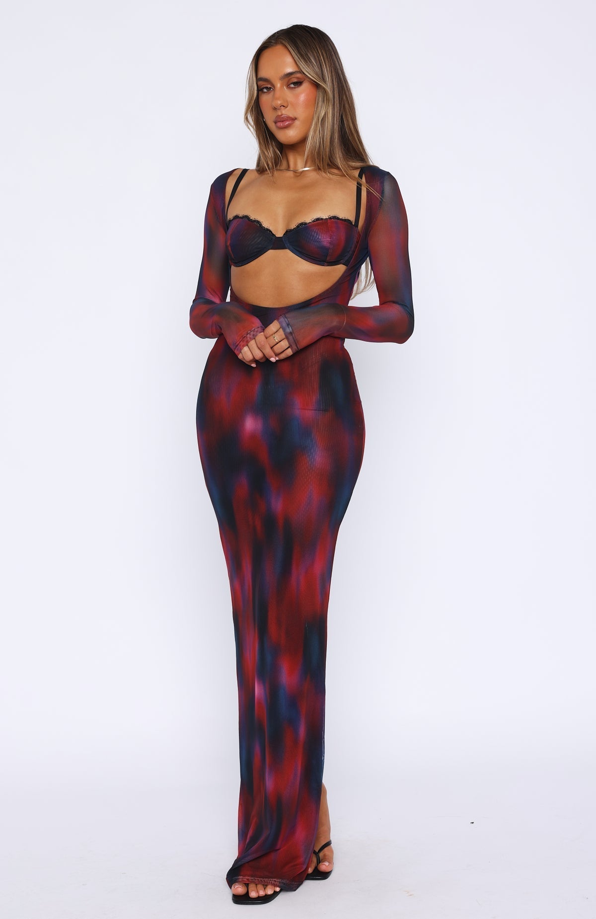 Maxi Jurk Lange Mouwen – Zomerjurk Dames Elegant