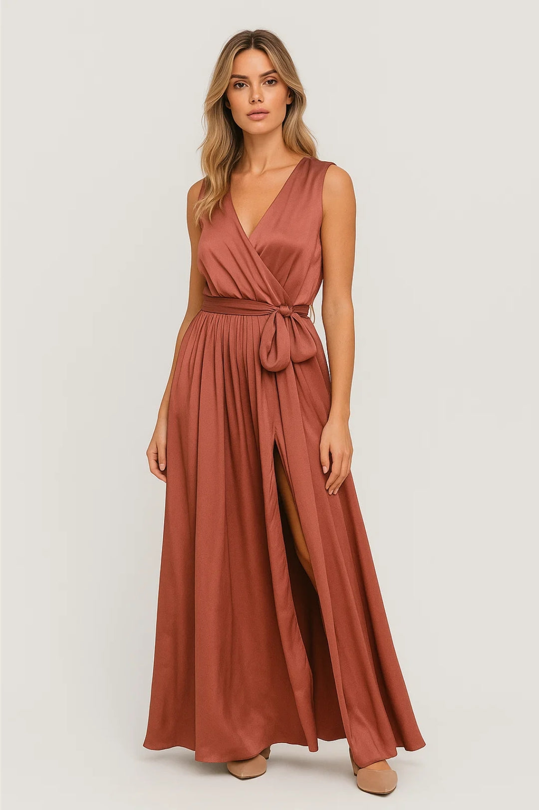 Luchtige Midi Zomerjurk Lucia
