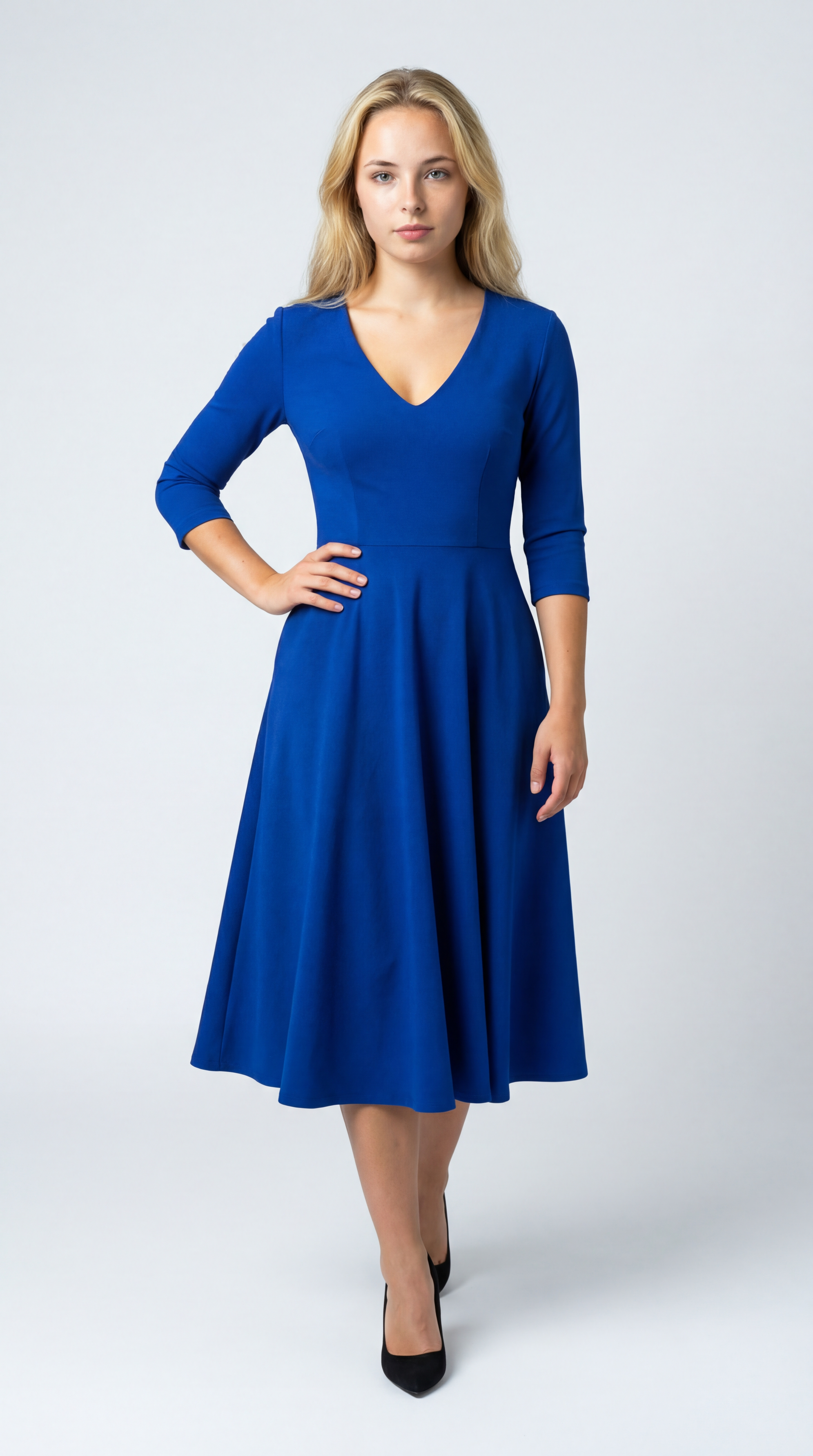 Luchtige Midi Zomerjurk Mireille
