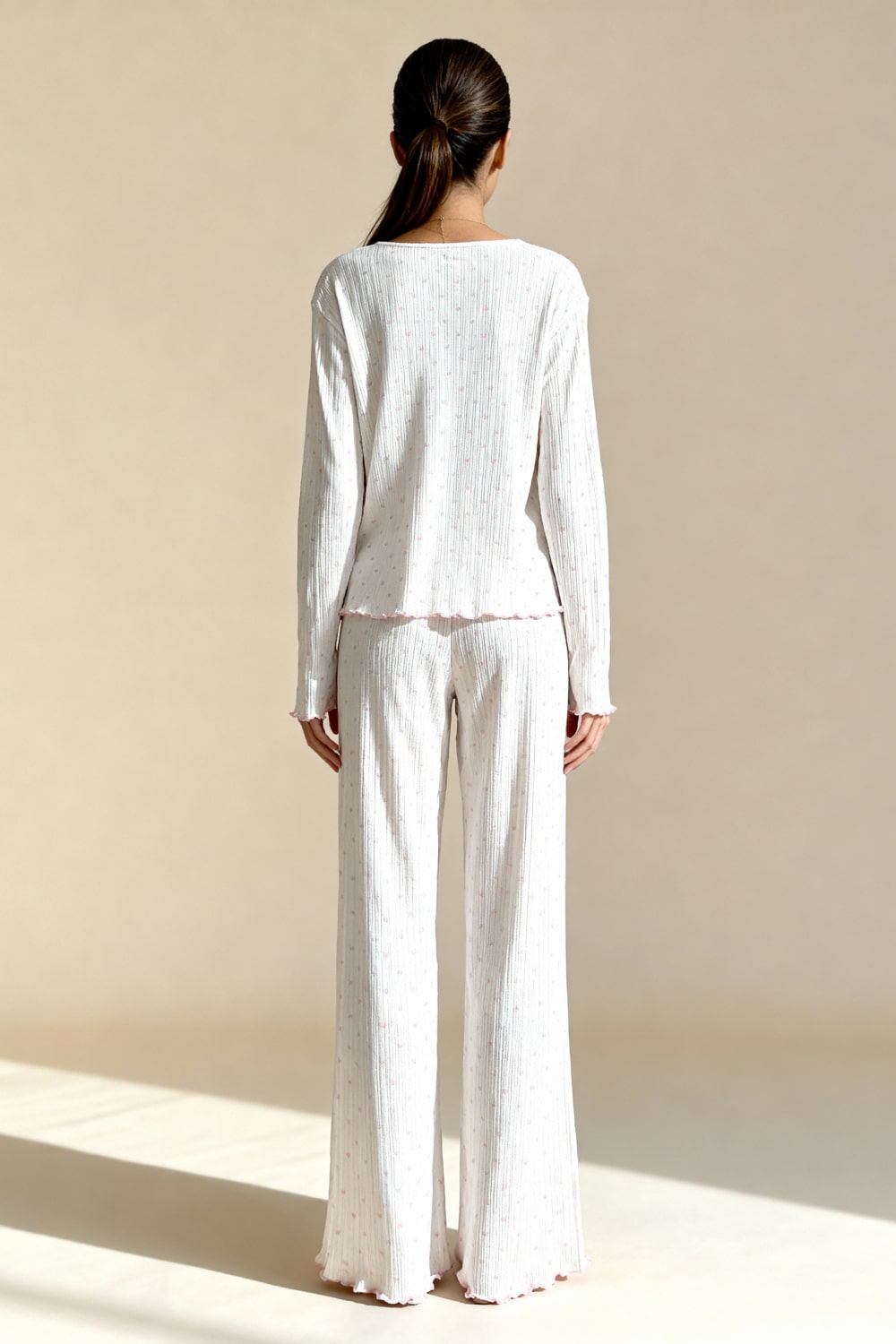 Comfortabele Pyjamaset Voor Dames