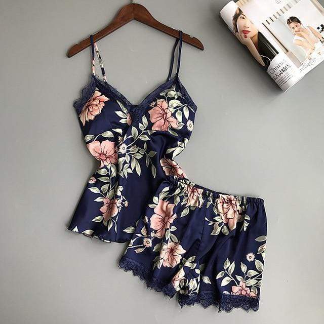 FLORA - Pyjamaset Dames Kant – Elegante Look & Soepele Pasvorm