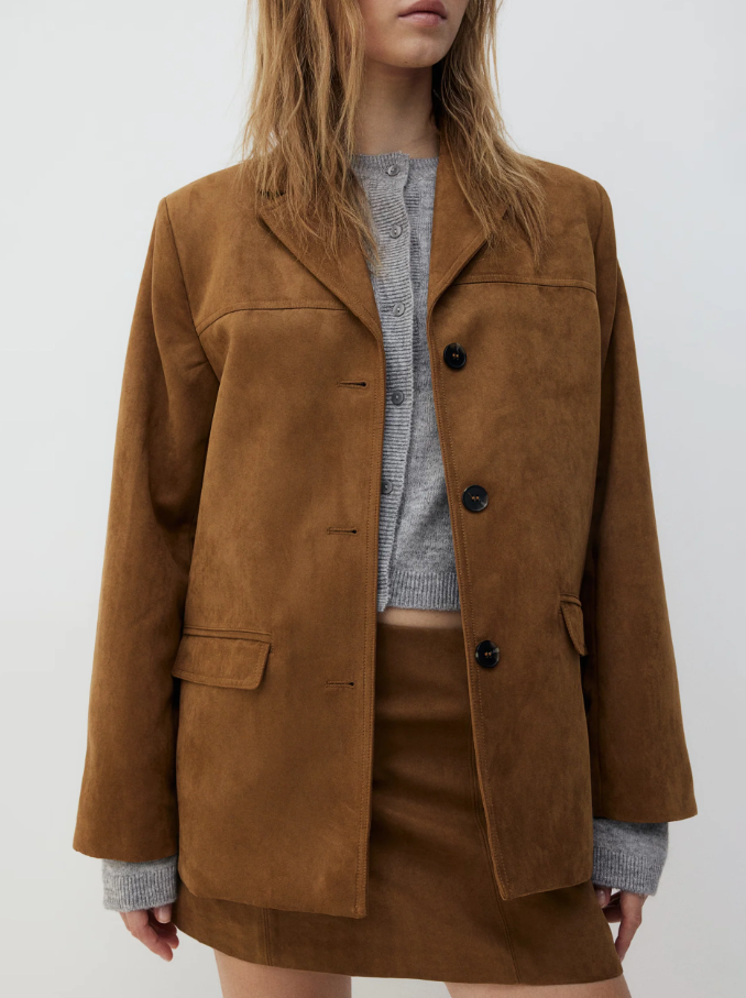Dames Jas met Knoopsluiting en Lange Mouwen | Grote Maten t/m 3XL