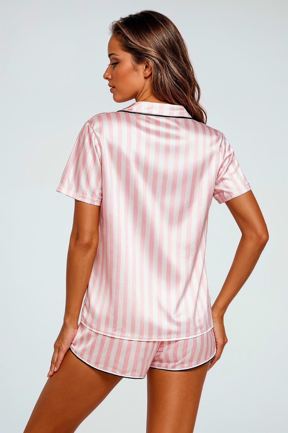 Luxe Satijnen Pyjamaset Dames