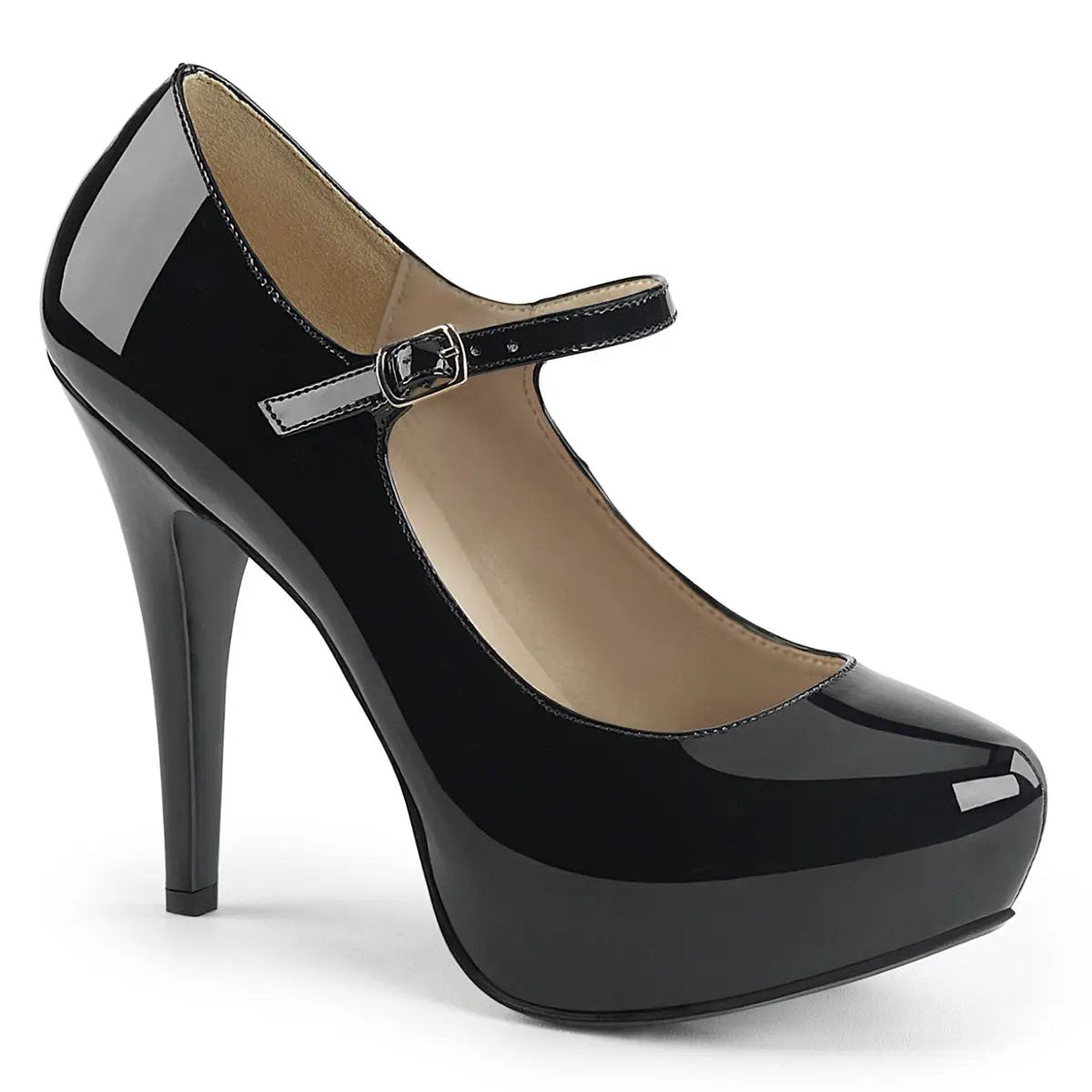 Dames Mary Jane Pumps met Plateauzool