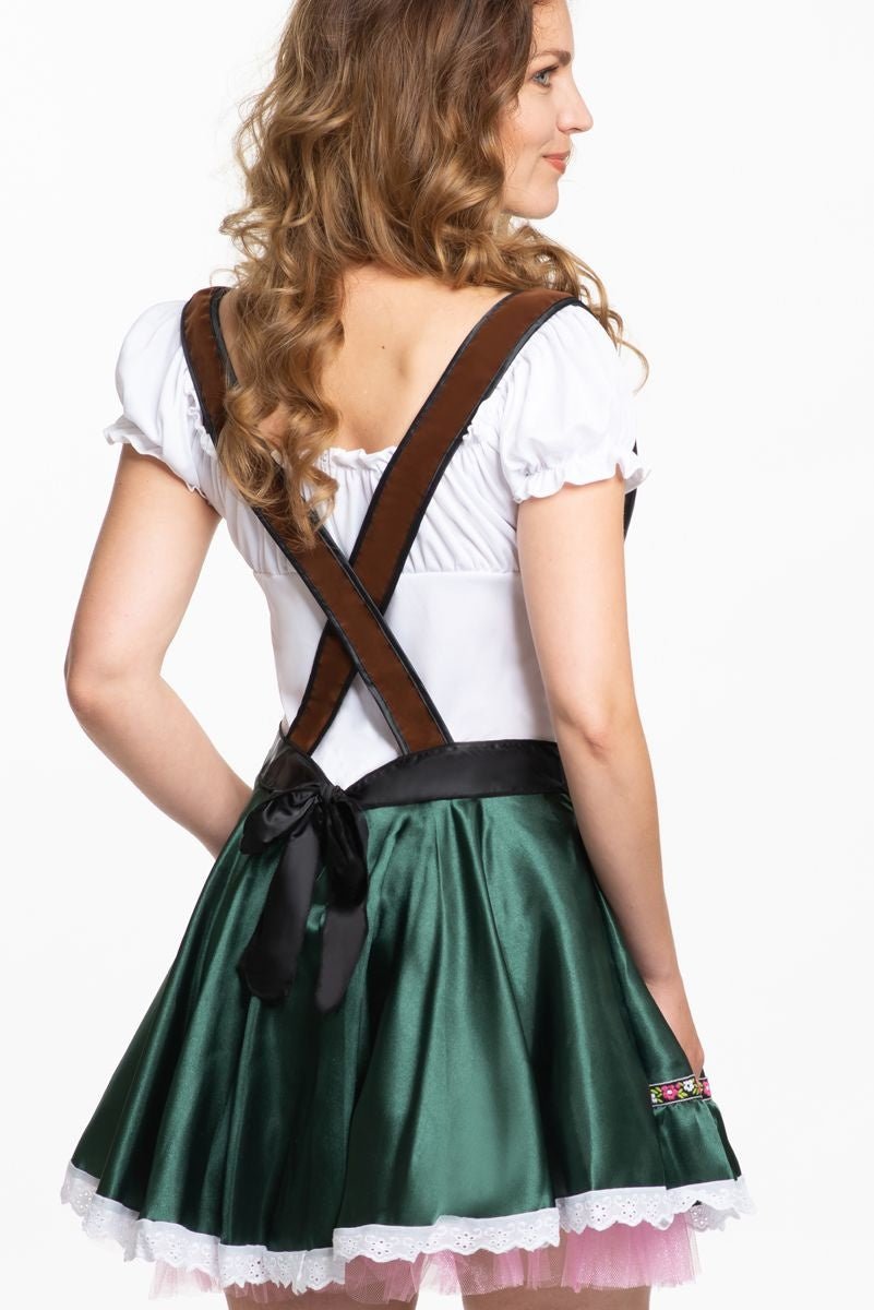 Dames Jurk Oktoberfest Bloemen