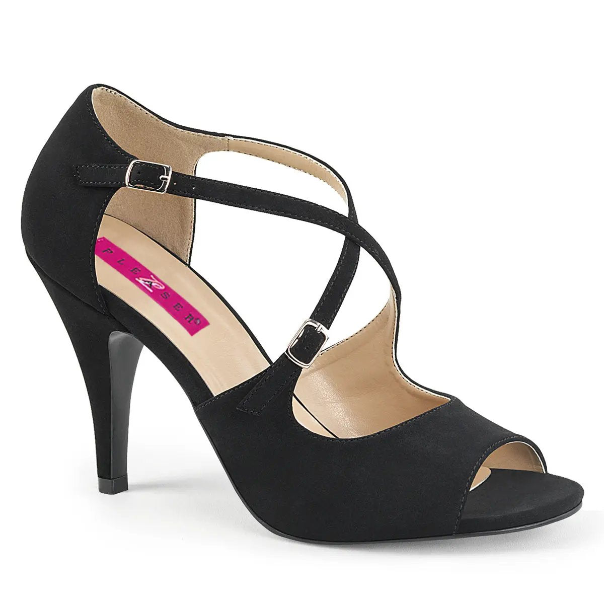 Dames Sandalen met Enkelbandjes en Hoge Hak