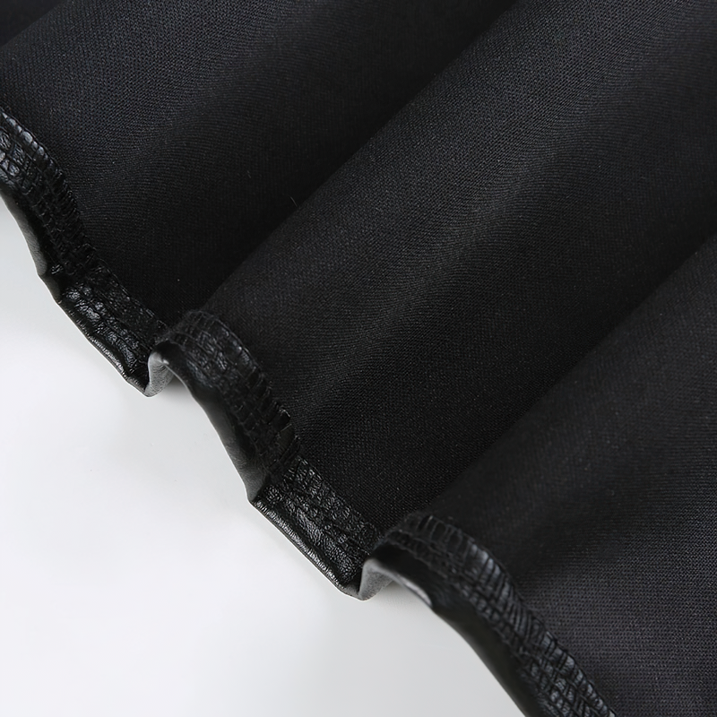 Leren Corset Top Dames – Mouwloos in PU-leer