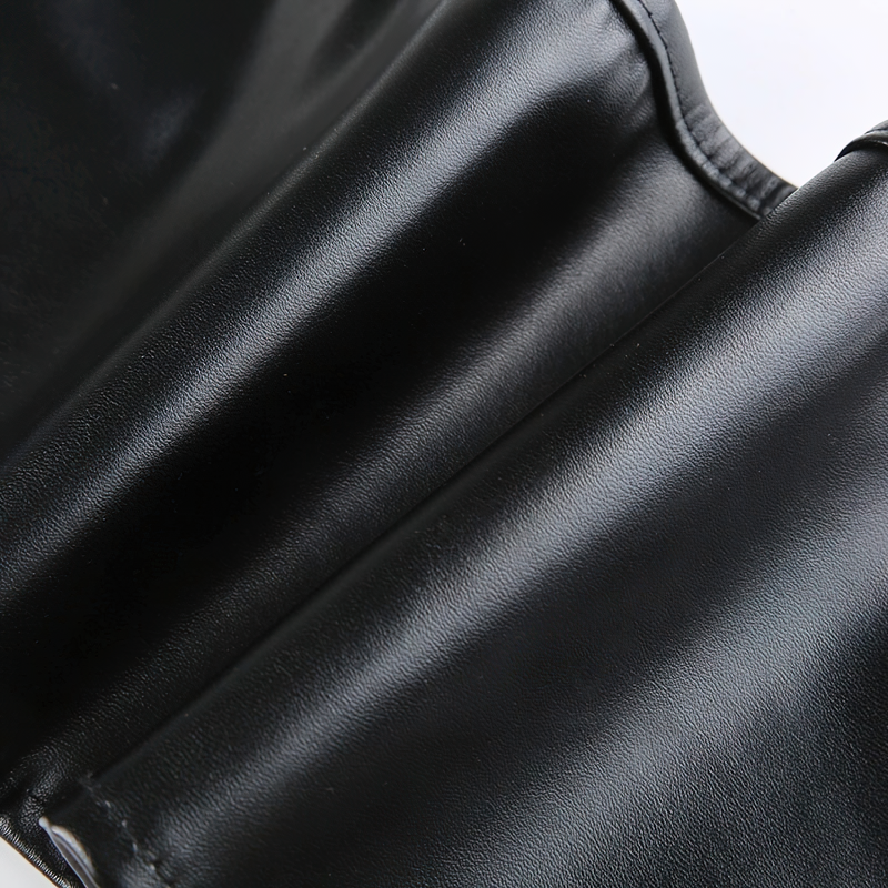 Leren Corset Top Dames – Mouwloos in PU-leer