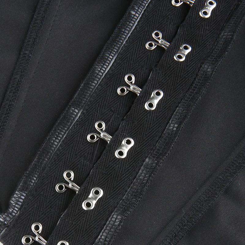 Leren Corset Top Dames – Mouwloos in PU-leer