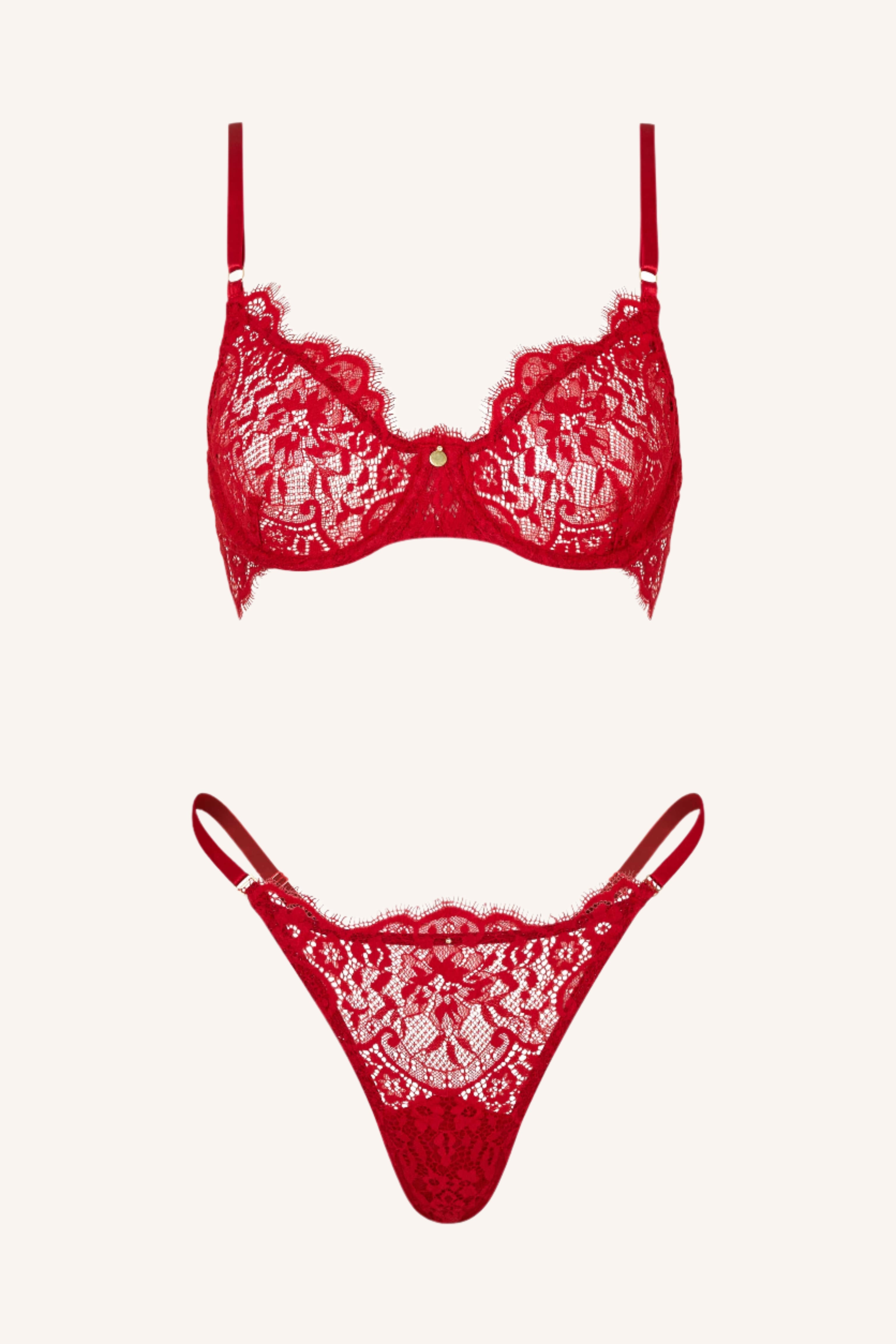 DAINTY – Gele Lace BH