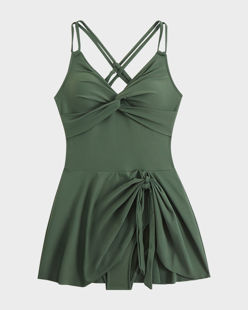 MIRE Zwemjurk Dames – Elegant Model met Shaping Comfort