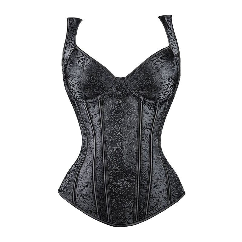 Emo Korset Dames – 3 Kleuren, XXS t/m 6XL