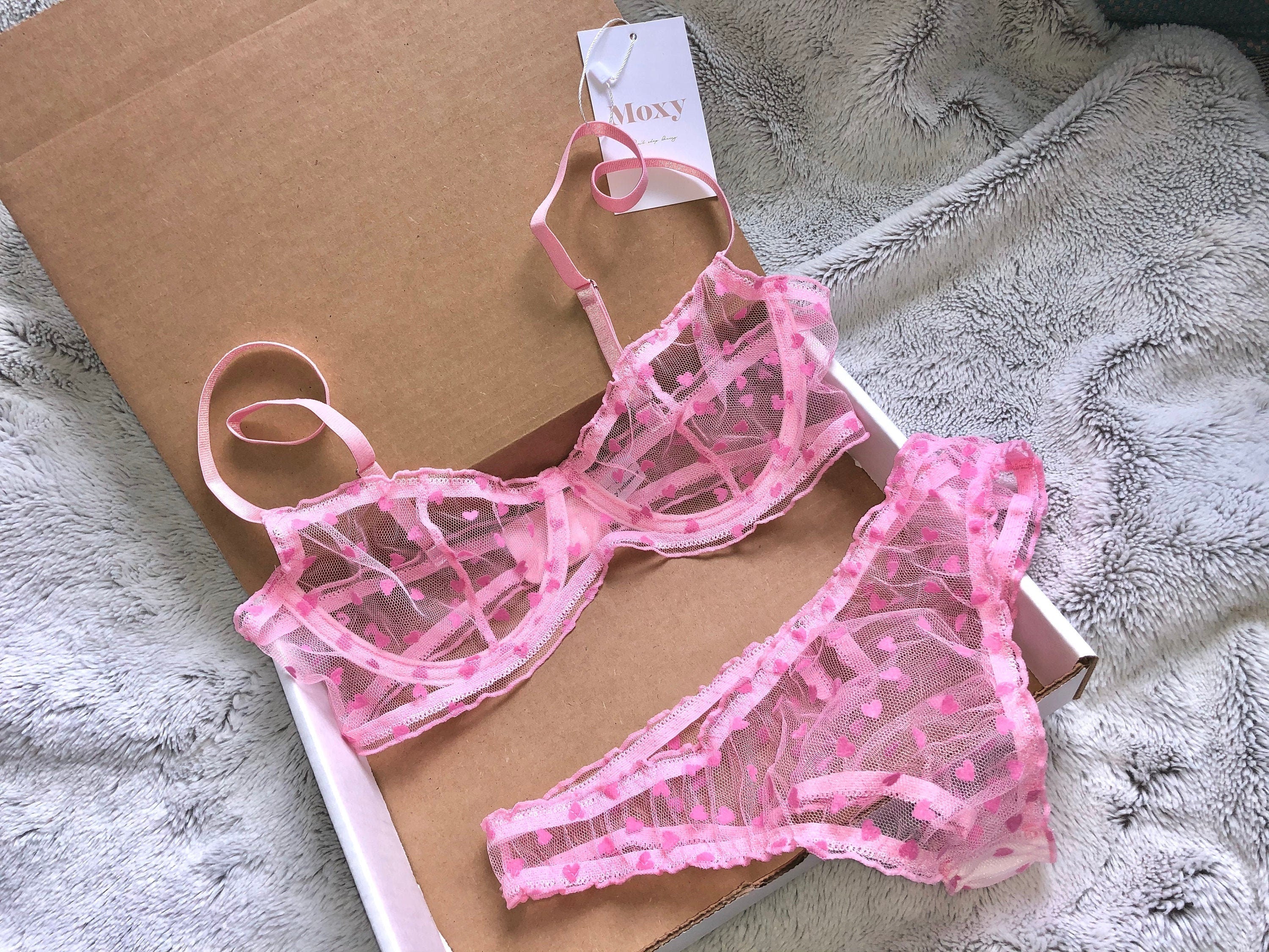 EMBROIDERY COLLECTION - Lingerieset Dames Geborduurd – Elegante Set met Comfort