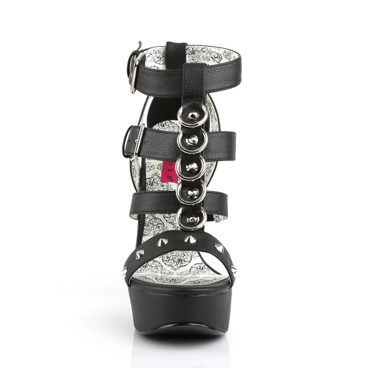 Dames Sandalen met T-band en Naaldhak