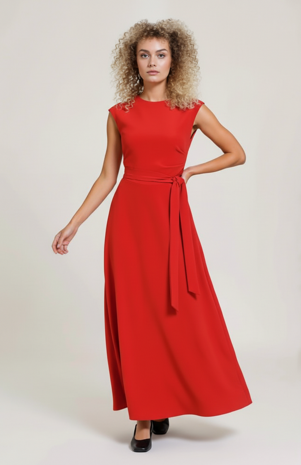 Maxi Jurk Mouwloos – A-Lijn Zomerjurk Elegant