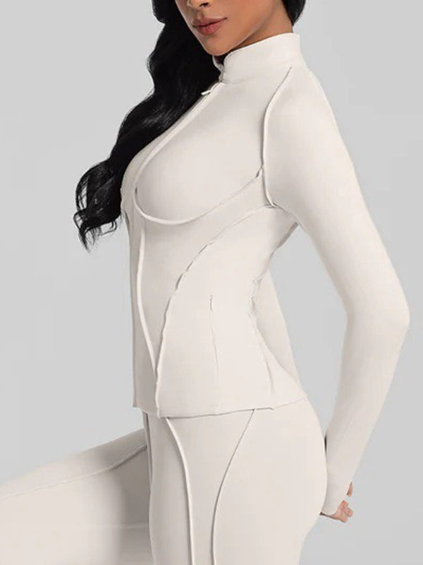 Sporttank Dames Performance – Stitch Detail met Rits