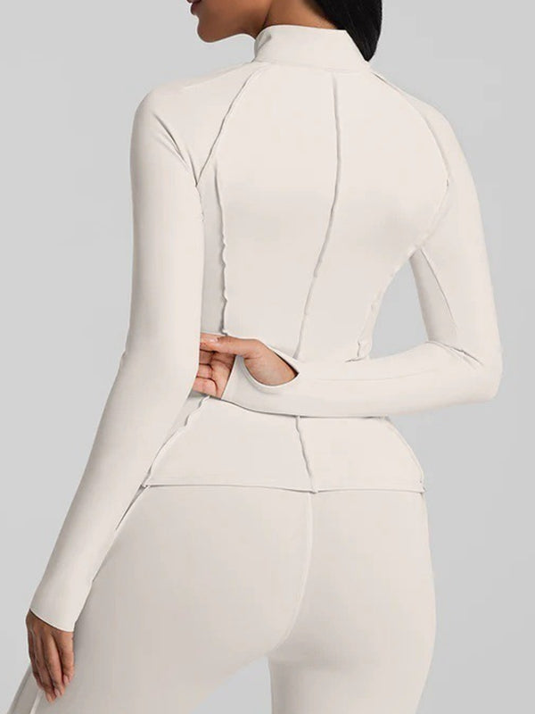 Sporttank Dames Performance – Stitch Detail met Rits