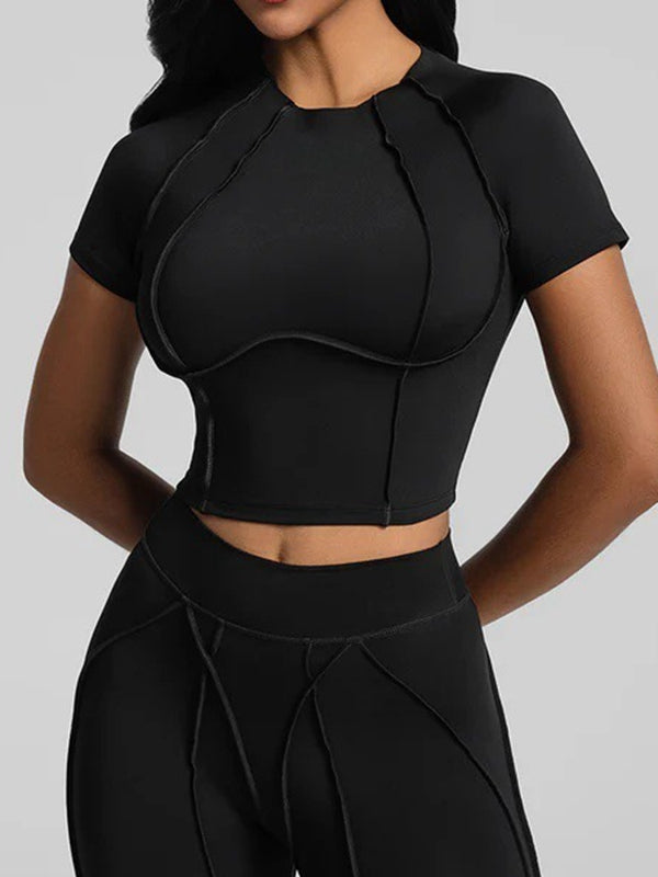 Sporttank Dames Performance – Stitch Detail met Rits