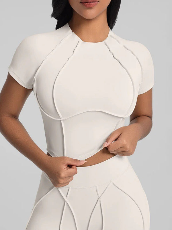 Sporttank Dames Performance – Stitch Detail met Rits