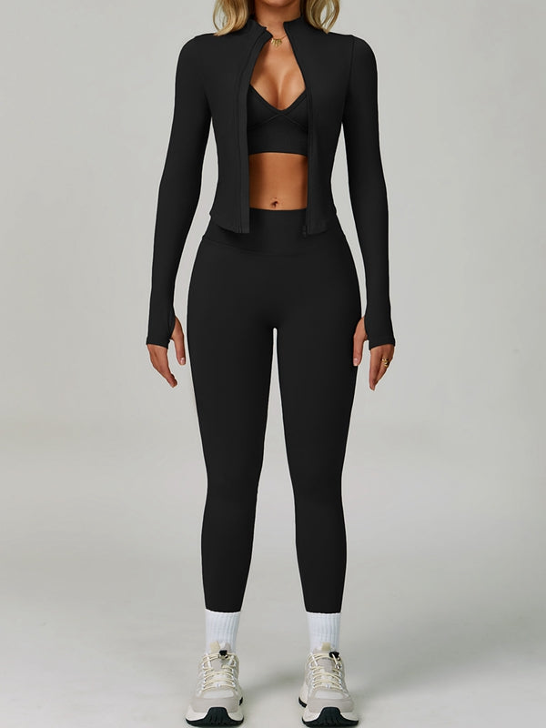 Sportshort Dames Seamless Hoge Taille – Diepe V-Rug