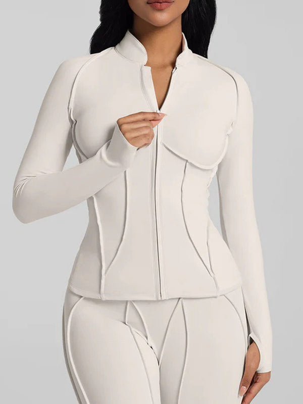 Sporttank Dames Performance – Stitch Detail met Rits